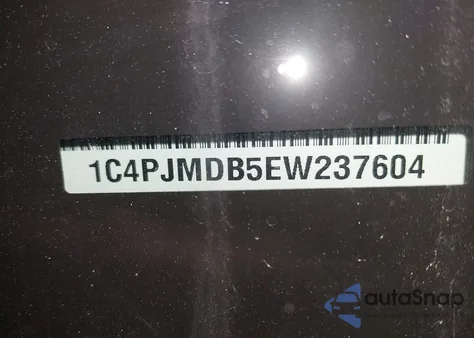 2014 Jeep Cherokee Limited из США, поврежденный, VIN 1C4PJMDB5EW237604